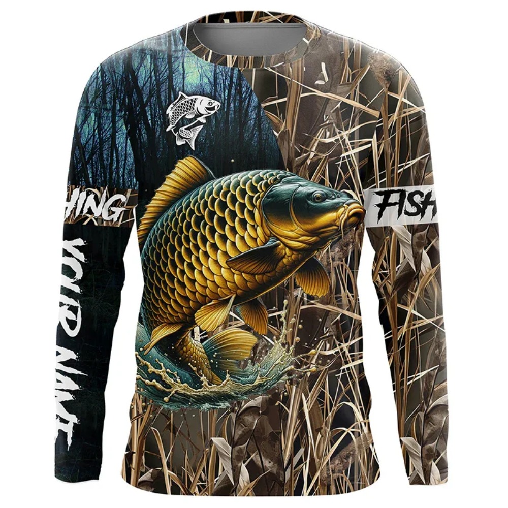 Kaus Pria Wanita Cepat Kering  - Outdoor Hunting Prints ulasan dan harga