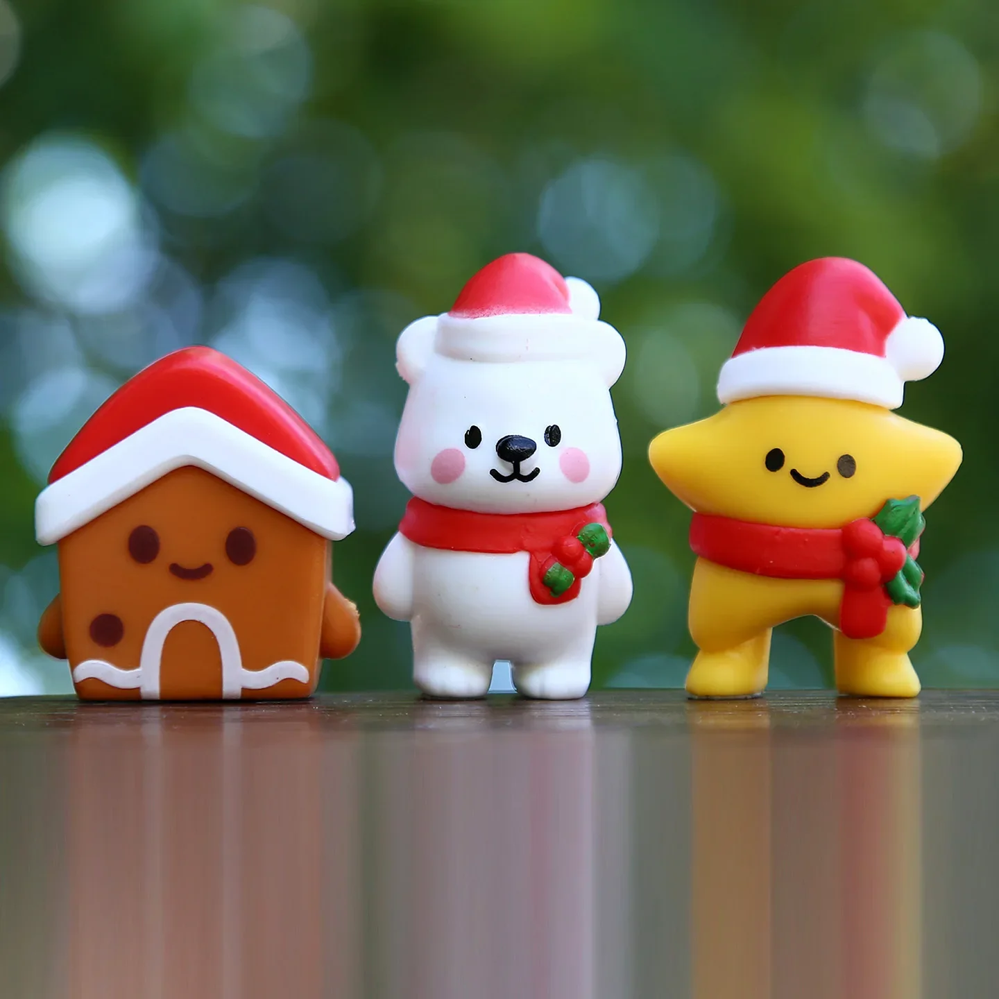 24 Buah Figur Aksi Natal Mini  - Elk Bugle Call ulasan dan harga