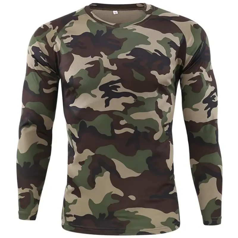 Kaos Pria Lengan Panjang Kasua - Outdoor Hunting Prints ulasan dan harga