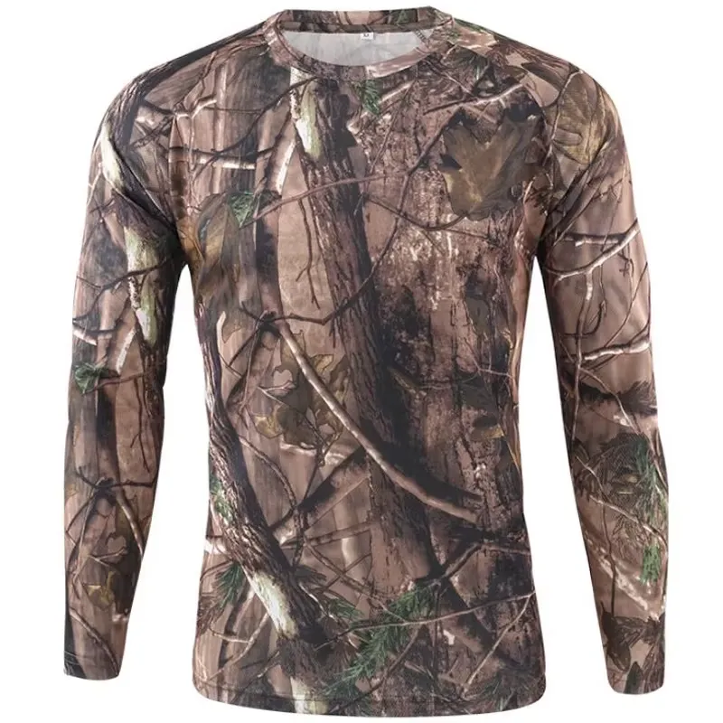 Kaos Pria Lengan Panjang Kasua - Outdoor Hunting Prints ulasan dan harga