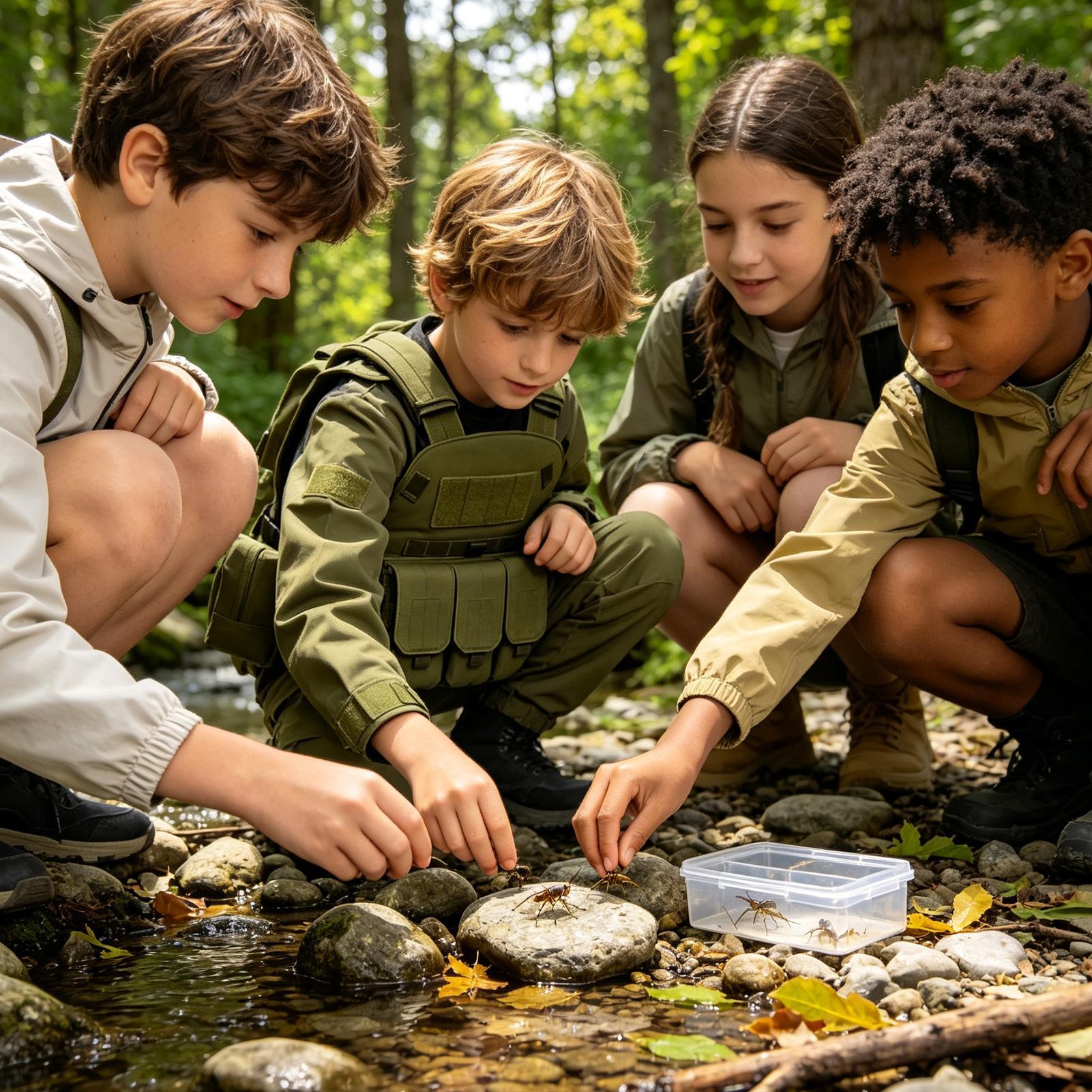 Rompi Taktis Anak-anak untuk K - Outdoor Hunting Games For Kids ulasan dan harga